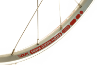 Woom Woom Hinterrad 24" Woom 5 7/8-Gang V-Brake 20-Loch silber