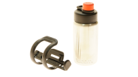 Woom GLUG Edelstahl Bidon 0,5L inkl. Side-Clip-Halterung
