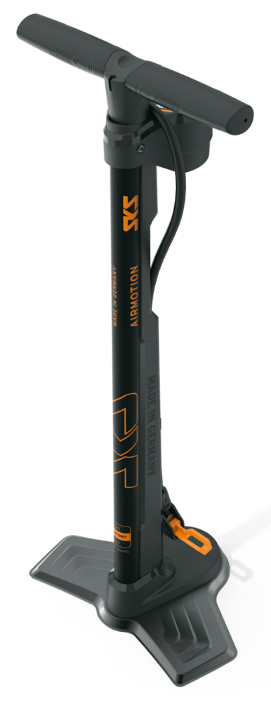 SKS Standpumpe Airmotion 12.0 Stahl Multi Valve mit Manometer