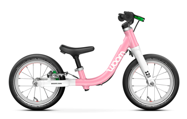 Woom 1 GO Laufrad 12" powder Pink H