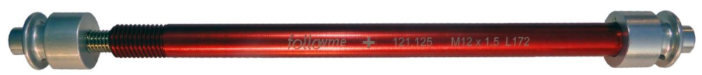 FollowMe Steckachs-Aufnahmeadapter M12x1.75 Länge 180mm