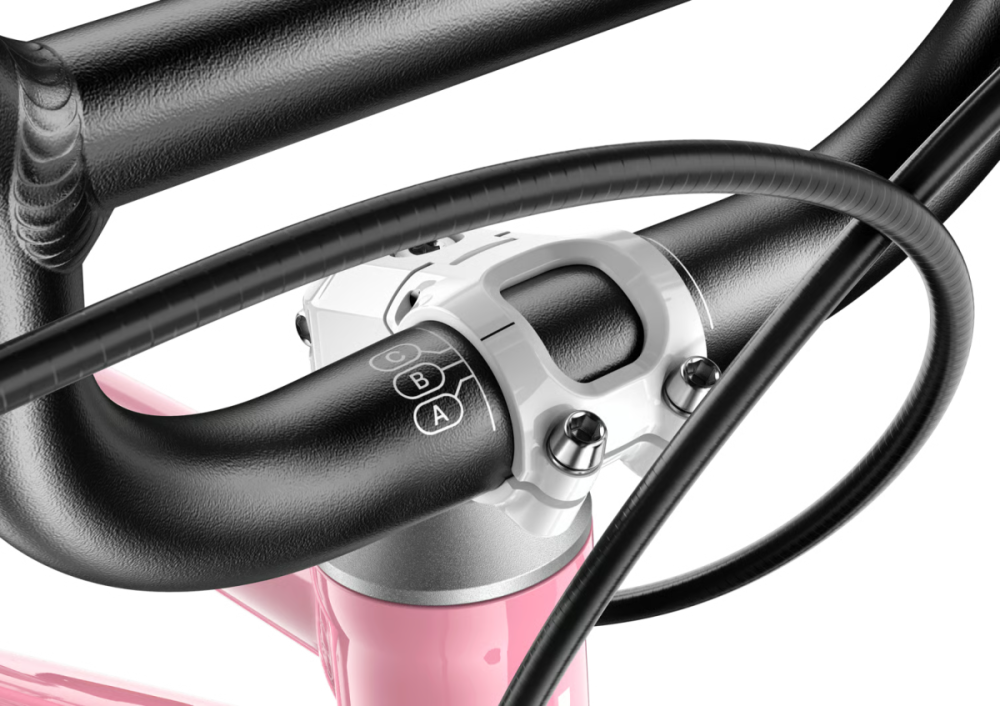 Woom GO 2 Kinderfahrrad 14" powder Pink H