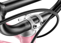 Woom GO 2 Kinderfahrrad 14" powder Pink H