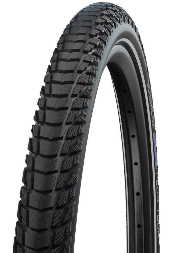Schwalbe Pneu 700x38C Marathon Plus Tour Nr. 7 mit Reflexstreifen starr