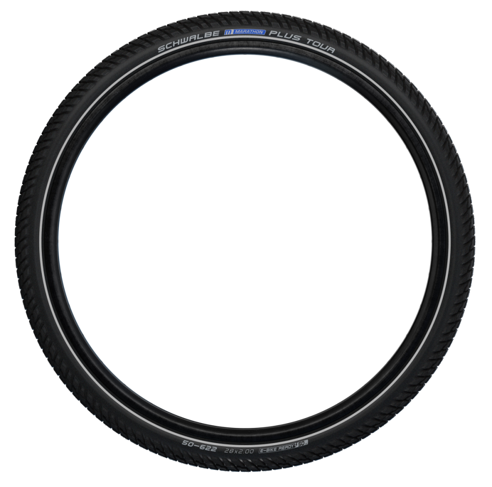 Schwalbe Pneu 700x38C Marathon Plus Tour Nr. 7 mit Reflexstreifen starr