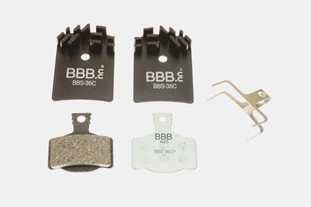 BBB,Magura Magura Bremsbeläge und Platte für MT2/4/4e/6/8 Resin BBB coolfin BBS-36C