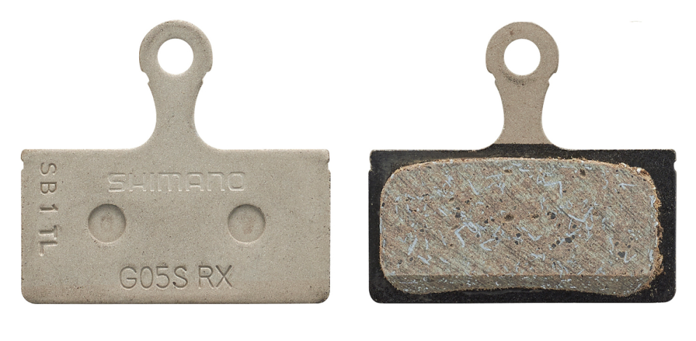 Shimano Bremsbeläge G05S Kunstharz XT SLX ALFINE mit Feder+Clip