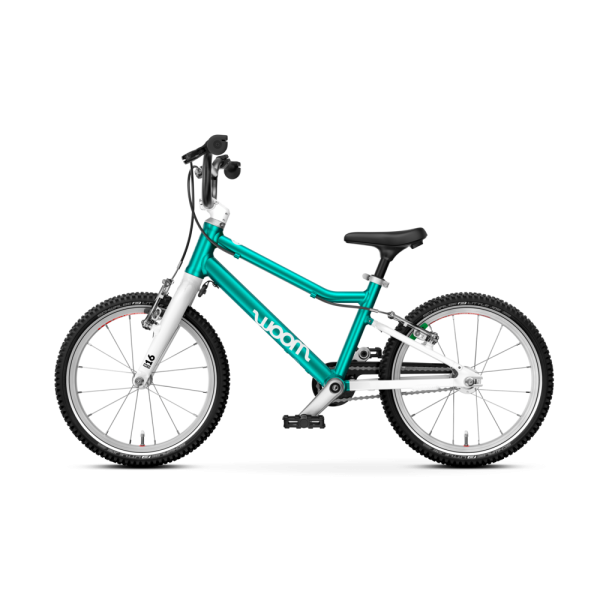 Woom GO 3 Kinderfahrrad 14" petrol met. H