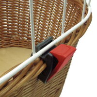 KlickFix Doggy Basket Hundekorb 40 Liter mit Verdeck und GTA-Kupplung