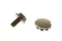 Shimano STEPS Kurbelschraube inkl. Abdeckkappe FC-E6000 schwarz
