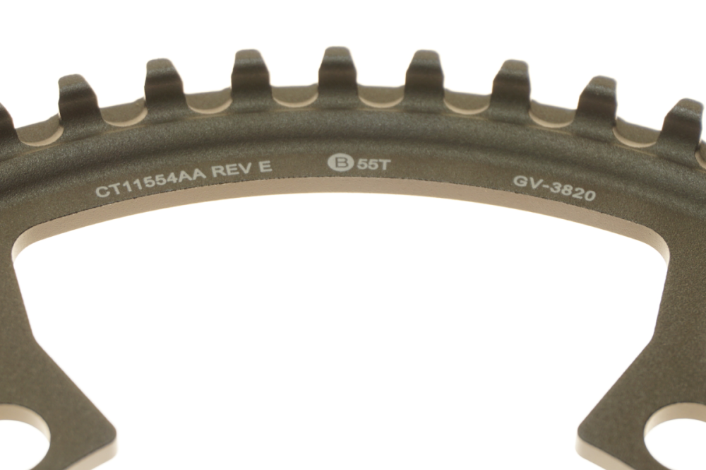 Gates Zahnkranz vorne 55 Zähne Bosch CDX Carbon Drive Lochkreis 104mm
