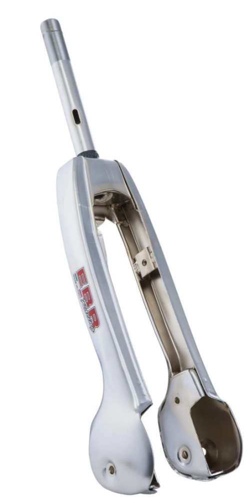 EBR Vorderradgabel Piaggio Ciao Chrom leer