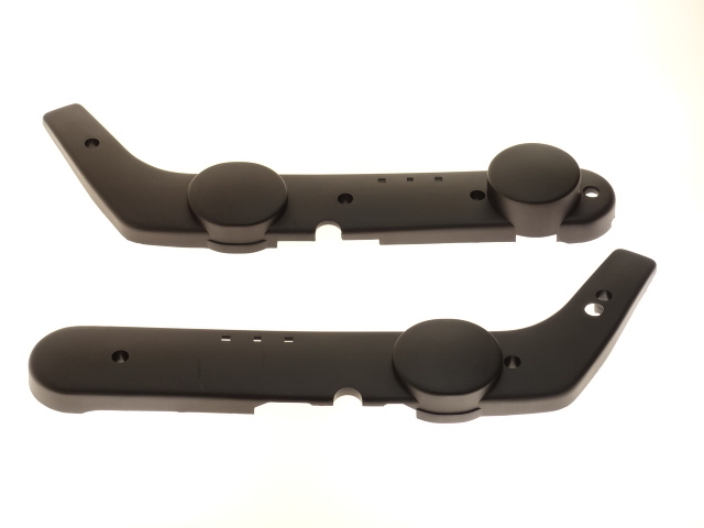CIF Seitenschutz Piaggio Ciao Vario Schwarz Matt - Paar