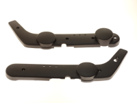 CIF Seitenschutz Piaggio Ciao Vario Schwarz Matt - Paar