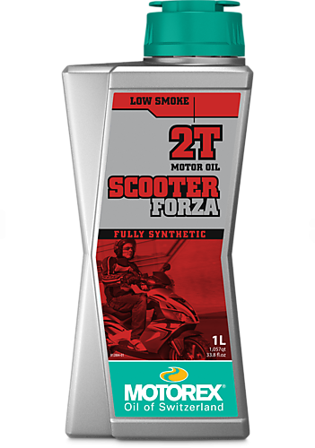 MOTOREX Scooter FORZA Fully Synthetic 2T Zweitaktöl - 1 Liter