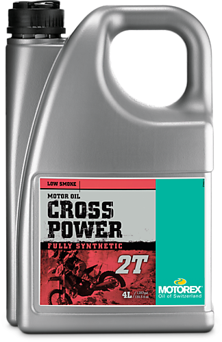 MOTOREX Cross Power 2T Fully Synthetic Zweitaktöl - 4 Liter