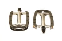 VP Components Pedalen City 9/16" VP-613 mit Reflektor silber/schwarz